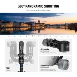 NEEWER GM102 Tripod Gimbal Head 11 NEEWER GM102 Tripod Gimbal Head -Photography Equipment 3 4ea88f10 23ab 4adf 8eb0 854e87bd1d06