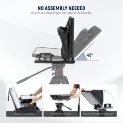 NEEWER BASICS X16B 16"Aluminum Alloy Liftable Teleprompter -Photography Equipment 3 564788a3 90d4 40f1 b100 578005884722