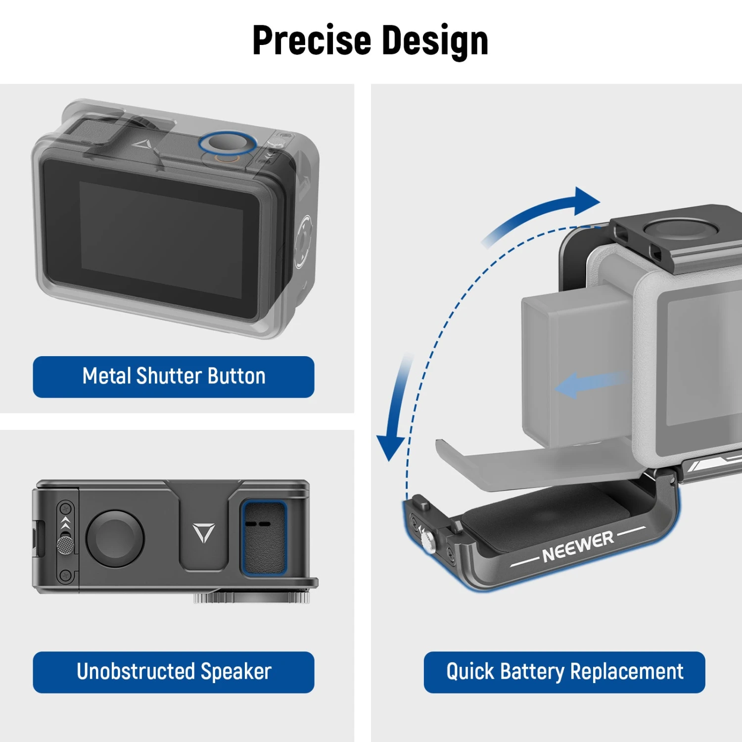 NEEWER AC004 Action 4 Action 3 Camera Cage 3 NEEWER AC004 Action 4 Action 3 Camera Cage - Image 3