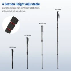 NEEWER TP42 66.5" Camera Monopod Stand 10 NEEWER TP42 66.5" Camera Monopod Stand -Photography Equipment 3 5f18733b dede 4976 a6b3 e82ab780b120