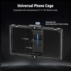 NEEWER PA009E Universal Phone Cage Stabilizer Video Rig Lighting Kit 9 NEEWER PA009E Universal Phone Cage Stabilizer Video Rig Lighting Kit -Photography Equipment 3 7dedc366 4d15 4838 948b ca5832f1fd6e