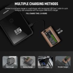 NEEWER 2400mAh DMW-BLK22 Replacement Battery For Lumix Cameras 11 NEEWER 2400mAh DMW-BLK22 Replacement Battery For Lumix Cameras -Photography Equipment 3 98edc5dc ad4c 40ab 93a2 73ee0241c5ba