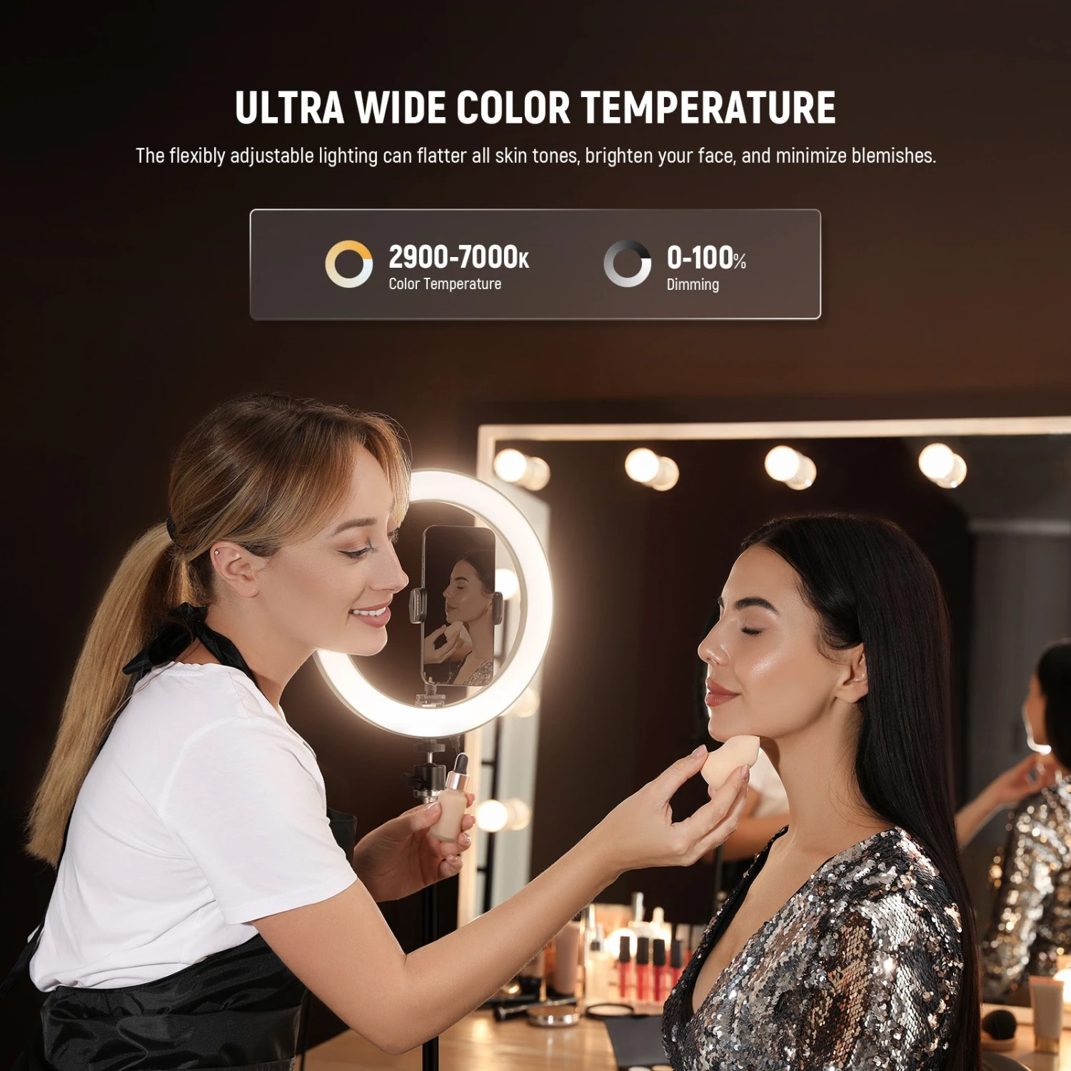 NEEWER RH10B 10" 20W High Power LED Ring Light 3 NEEWER RH10B 10" 20W High Power LED Ring Light - Image 3