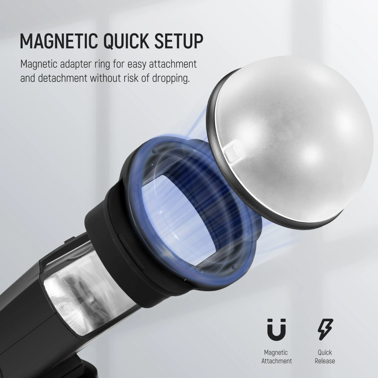 NEEWER SFR2 Silicone Square Flash Head Adapter Ring 3 NEEWER SFR2 Silicone Square Flash Head Adapter Ring - Image 3