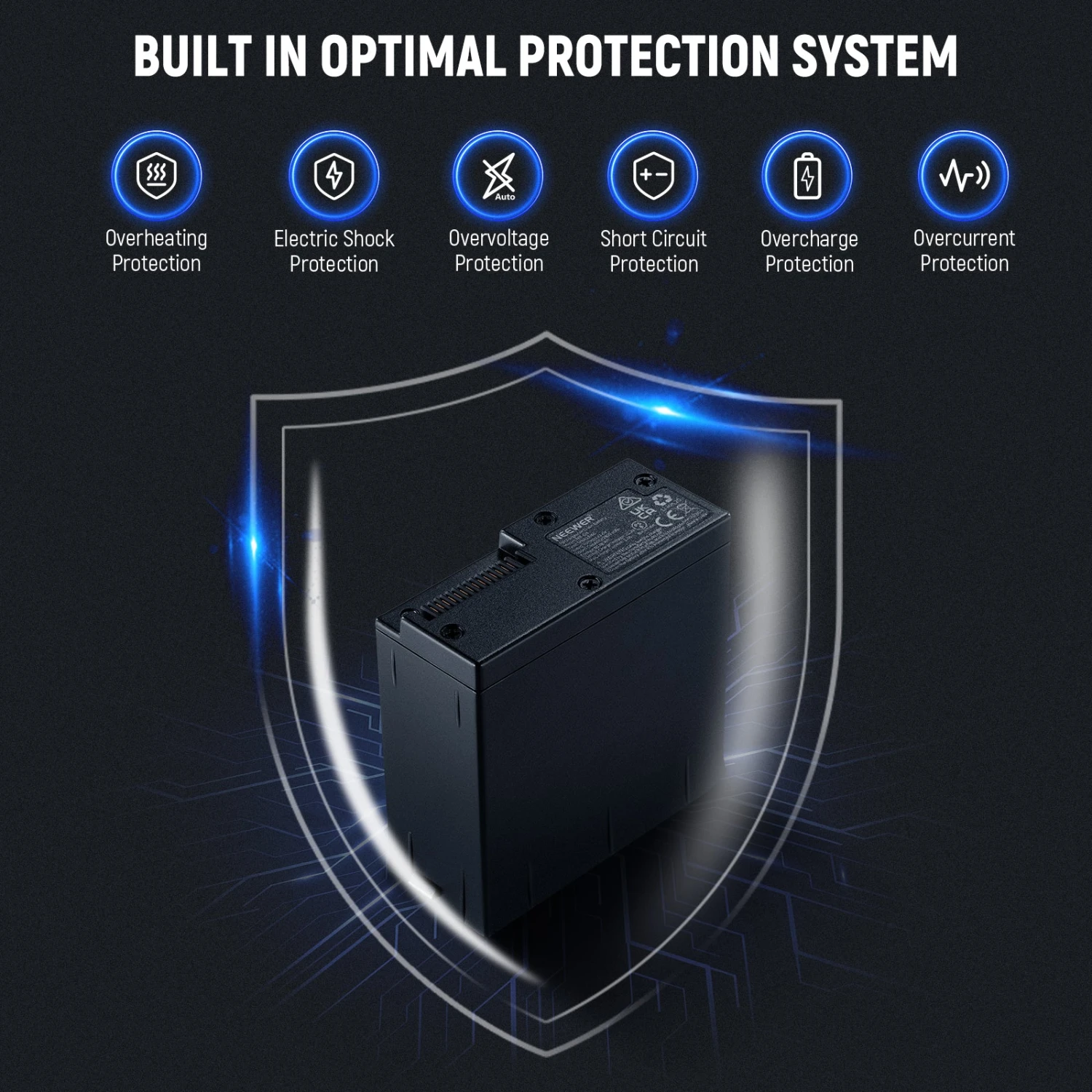 NEEWER NT-Q4 Dummy Battery Kit For Q4 5 NEEWER NT-Q4 Dummy Battery Kit For Q4 - Image 5