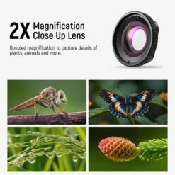 NEEWER LS-65 2X Magnification Lens For GoPro Hero 13 12 11 10 9 -Photography Equipment 3 b5d7fb31 0a63 4aad 8a26 b97857f53f88