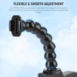 NEEWER GP-80 Flexible Clamp Mount For Action Cameras -Photography Equipment 3 b9d631b8 8f19 406f 8d79 73899e754d32