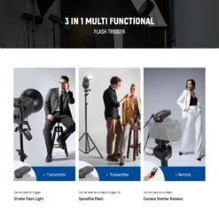 NEEWER FC-16 2.4G Wireless Flash Trigger For Canon Cameras 10 NEEWER FC-16 2.4G Wireless Flash Trigger For Canon Cameras -Photography Equipment 3 c3235d41 4ee6 4c51 94cf 82a2eaf457df