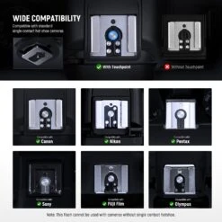 NEEWER Z160 Camera Flash With Auto & Manual Modes & Built In Lithium Battery 10 NEEWER Z160 Camera Flash With Auto & Manual Modes & Built In Lithium Battery -Photography Equipment 3 d3c770c1 2205 4dec 889b 7e992b9ecd24