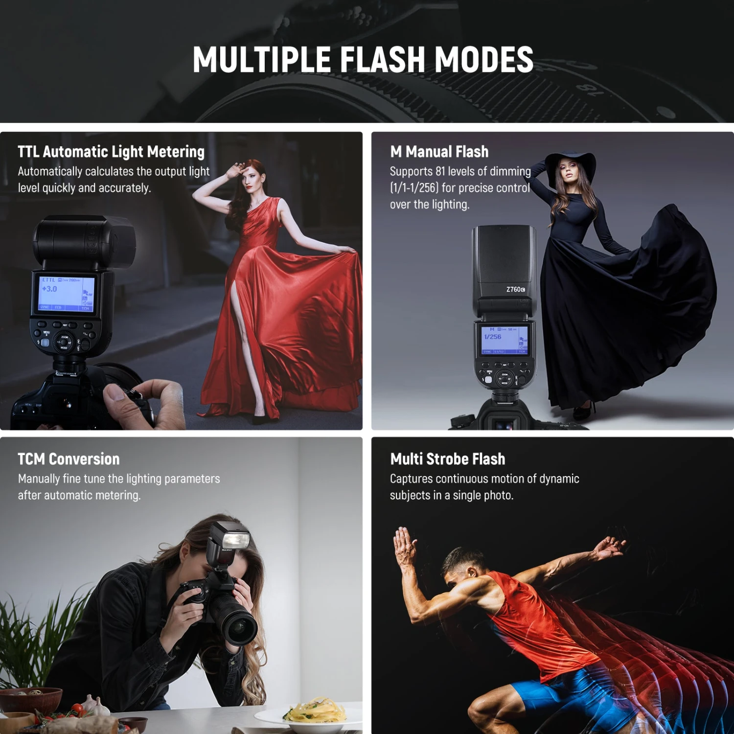 NEEWER Z760 TTL Flash Speedlite 3 NEEWER Z760 TTL Flash Speedlite - Image 3