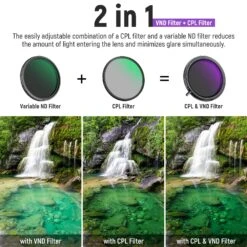 NEEWER ND3-64(1.5-6 Stops) True Colors Variable ND&CPL Filter 10 NEEWER ND3-64(1.5-6 Stops) True Colors Variable ND&CPL Filter -Photography Equipment 3 e2ef0675 c1ed 48c3 906d bab8f66f3bb2