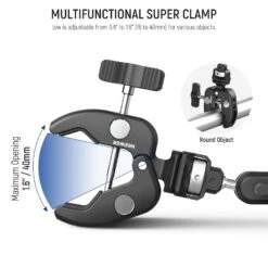 NEEWER UA060 Double Super Clamp Camera Mount With Magic Arm & NATO Interface 10 NEEWER UA060 Double Super Clamp Camera Mount With Magic Arm & NATO Interface -Photography Equipment 3 e67e306f 5c8d 43af aa9c 2dd7c1d9b8ca