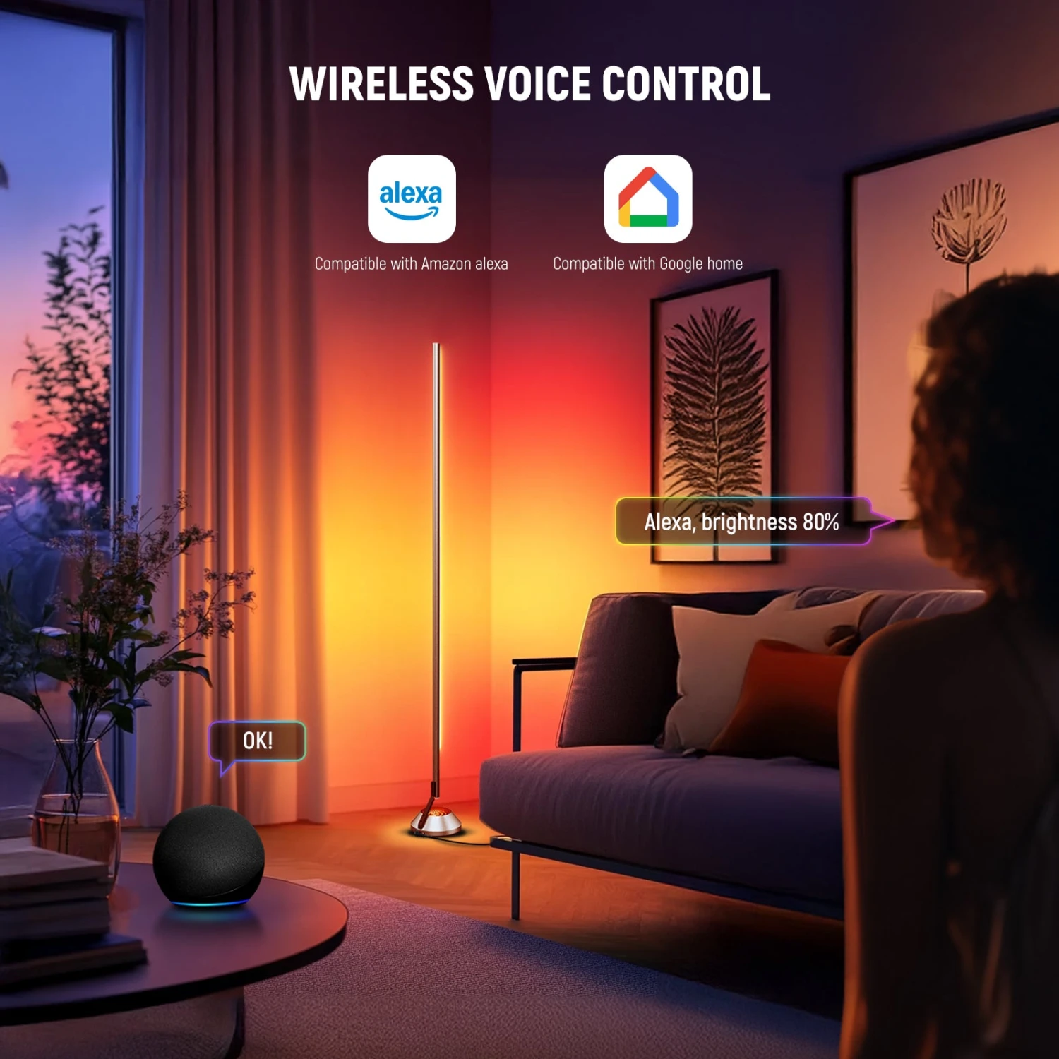 NEEWER NF01 1500lm Smart RGBW Corner Floor Lamp 3 NEEWER NF01 1500lm Smart RGBW Corner Floor Lamp - Image 3