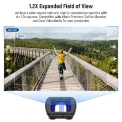 NEEWER LS-44 Pro 1.2X Blue Anamorphic Lens For DJI Osmo Pocket 3 11 NEEWER LS-44 Pro 1.2X Blue Anamorphic Lens For DJI Osmo Pocket 3 -Photography Equipment 3 fcb4a509 600b 449e a10e efc4cad3786c