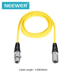 NEEWER 6-Pack XLR Male To XLR Female Color Microphone Cables -Photography Equipment 40087272 1