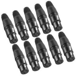 NEEWER 20-Piece 3 Pin XLR Mic Snake Plug Connector 7 NEEWER 20-Piece 3 Pin XLR Mic Snake Plug Connector -Photography Equipment 40091424 3