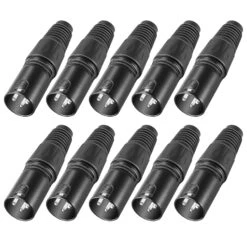 NEEWER 20-Piece 3 Pin XLR Mic Snake Plug Connector 8 NEEWER 20-Piece 3 Pin XLR Mic Snake Plug Connector -Photography Equipment 40091424 4