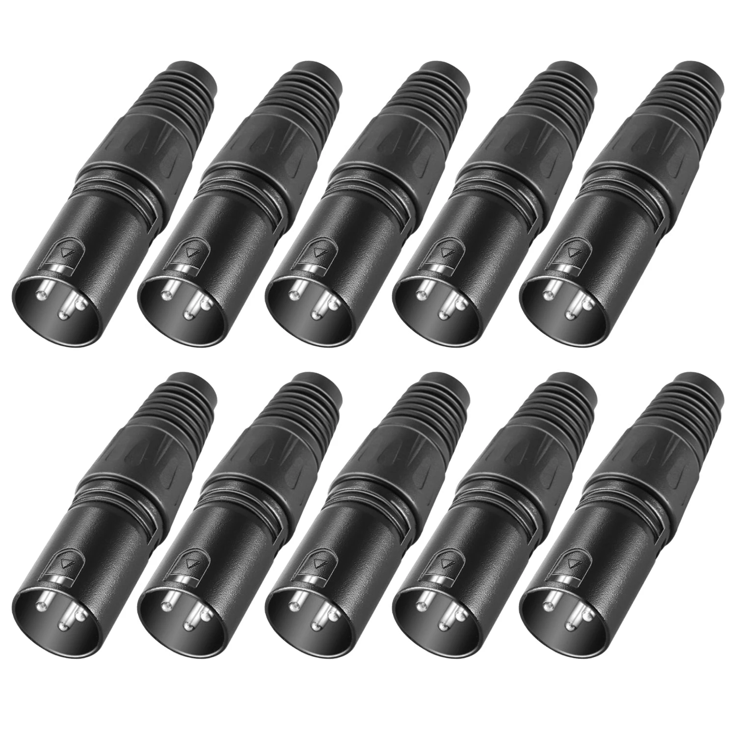 NEEWER 20-Piece 3 Pin XLR Mic Snake Plug Connector 4 NEEWER 20-Piece 3 Pin XLR Mic Snake Plug Connector - Image 4