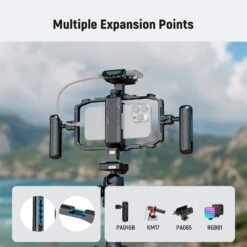 NEEWER PA039 Universal Phone Cage 10 NEEWER PA039 Universal Phone Cage -Photography Equipment 4 079b81d7 b00b 4074 b483 d9ec3af81ce5