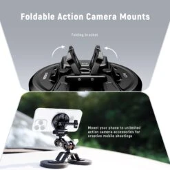 NEEWER PA070 Magnetic Phone Tripod Mount 11 NEEWER PA070 Magnetic Phone Tripod Mount -Photography Equipment 4 09326472 cc9d 47f1 9b2d 3af8c5591f64