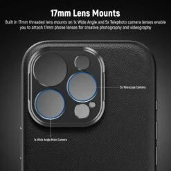 NEEWER PA083/PA084 Black Case For IPhone 16 Pro/Pro Max 12 NEEWER PA083/PA084 Black Case For IPhone 16 Pro/Pro Max -Photography Equipment 4 0b32e5c9 1b68 4817 b2a0 0f1167882dcd