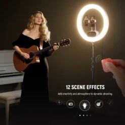 NEEWER RH100B 19" 100W High Power LED Ring Light 12 NEEWER RH100B 19" 100W High Power LED Ring Light -Photography Equipment 4 12890af7 5c22 4656 8bc8 d712969386aa