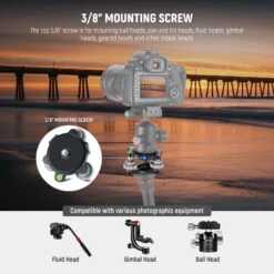 NEEWER LP65 Camera Tripod Leveling Base -Photography Equipment 4 17aa006f 9864 4547 9e9a b1b8b00d10be