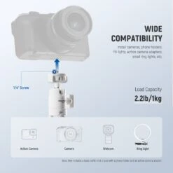 NEEWER BASICS TP43 Mini Desktop Selfie Stick Tripod 19 NEEWER BASICS TP43 Mini Desktop Selfie Stick Tripod -Photography Equipment 4 19fe61f6 2f1a 4d5b ba42 5cdf4227d0ad