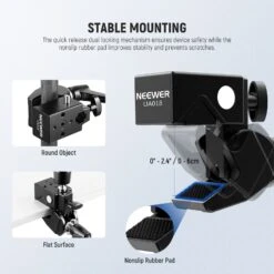 NEEWER UA018 21" Magic Arm Camera Mount With Super Clamp 11 NEEWER UA018 21" Magic Arm Camera Mount With Super Clamp -Photography Equipment 4 39d6bf0a 3274 45d2 a5f6 2408c13e0c37