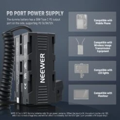 NEEWER VP-F550X2 Dual Sided Dummy Battery Adapter With Display -Photography Equipment 4 49835ae3 8258 438e a71a 3d5deb37576c