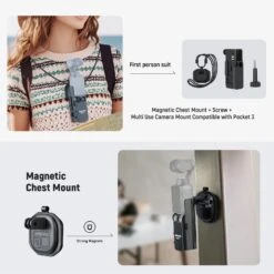 NEEWER BASICS GP-52 16 In 1 Adapter Mounts Accessories Kit For DJI OSMO Pocket 3 10 NEEWER BASICS GP-52 16 In 1 Adapter Mounts Accessories Kit For DJI OSMO Pocket 3 -Photography Equipment 4 5c8e9dbe a23d 4a38 9017 b6b5908c8f23