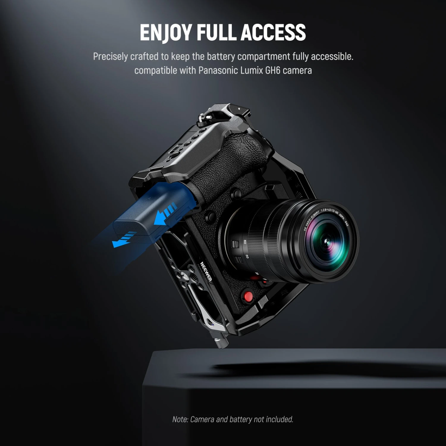 NEEWER CA055 Camera Cage For Lumix GH6 3 NEEWER CA055 Camera Cage For Lumix GH6 - Image 3