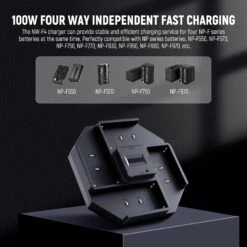 NEEWER NW-F4 100W 4 Channel Fast Charger For NP-F550 NP-F750 NP-F970 Battery 12 NEEWER NW-F4 100W 4 Channel Fast Charger For NP-F550 NP-F750 NP-F970 Battery -Photography Equipment 4 60d2d6ee 6494 4c60 ac12 9e9bfeba39f0