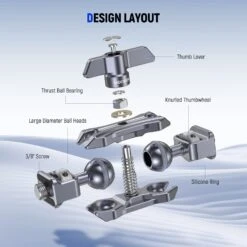 NEEWER UA071 Lightweight Magic Arm 11 NEEWER UA071 Lightweight Magic Arm -Photography Equipment 4 635c96fe a2f9 4145 a498 19ec0febb829