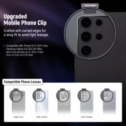 NEEWER FL-88 67mm 1/4 Black Diffusion Filter & Cold Shoe Phone Clip For Phone -Photography Equipment 4 7221fd14 6ac9 4d7a b749 6a0f37a55484