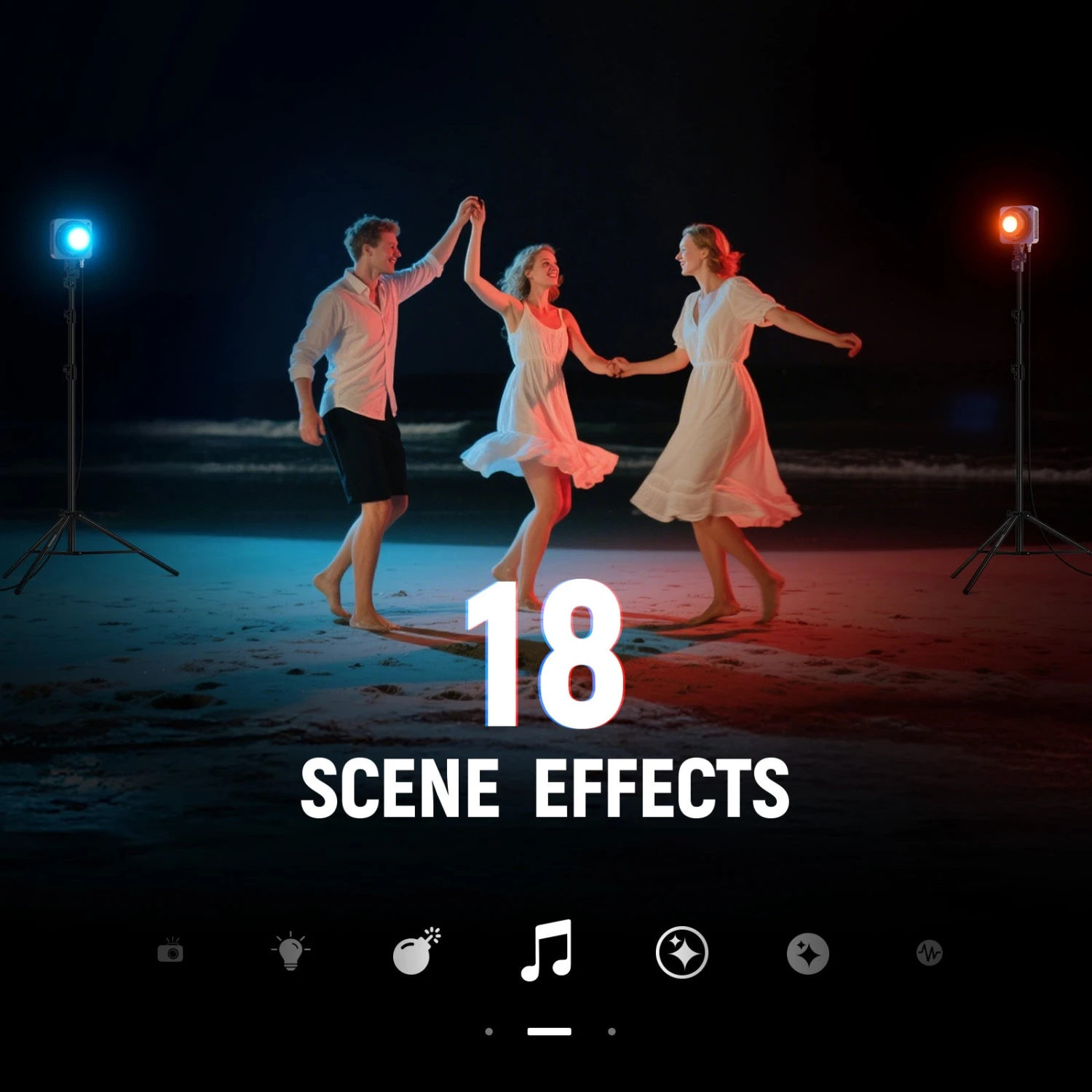 NEEWER HS200C 280W Portable RGB LED Video Light 4 NEEWER HS200C 280W Portable RGB LED Video Light - Image 4