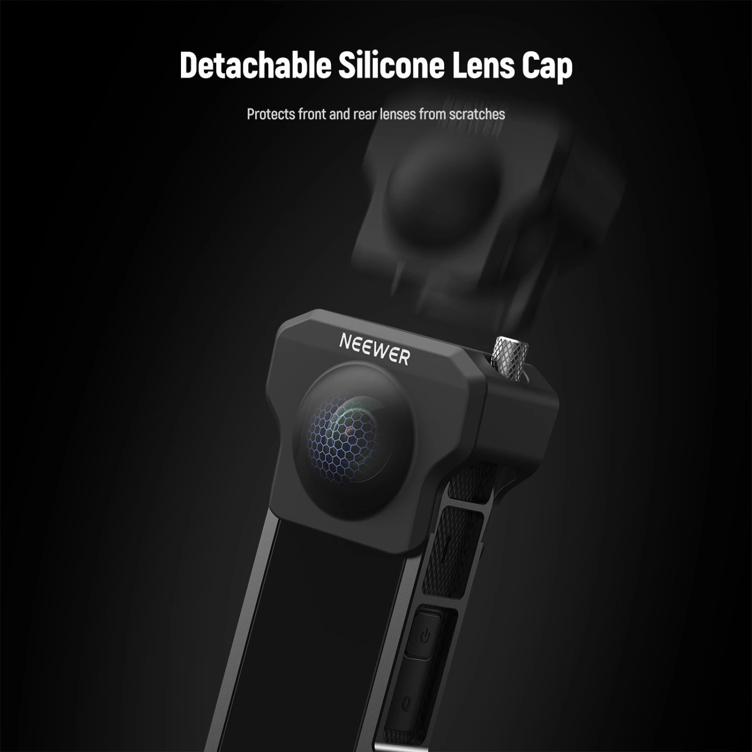 NEEWER AC010 Action Camera Cage With Lens Cap For Insta 360 X4 4 NEEWER AC010 Action Camera Cage With Lens Cap For Insta 360 X4 - Image 4