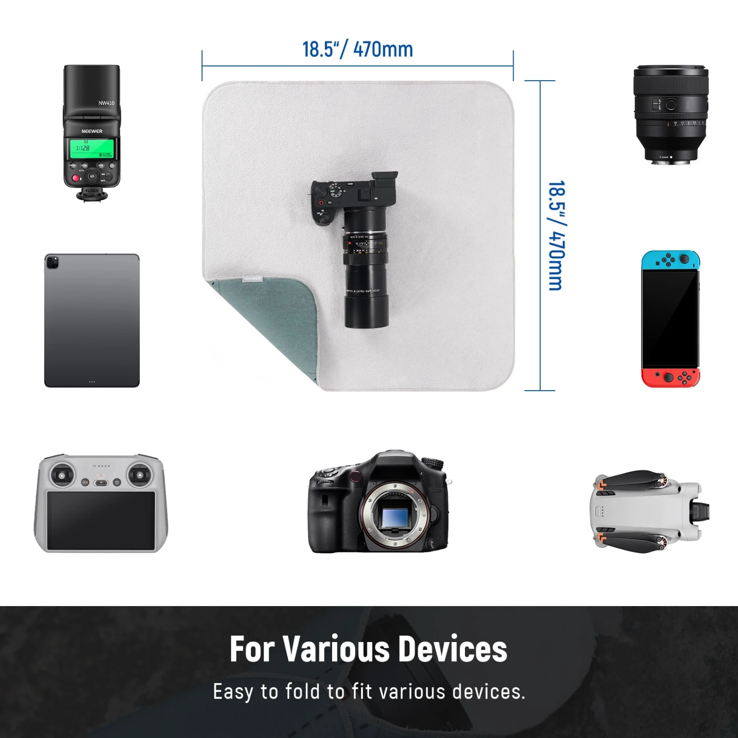 NEEWER PB015/PB016 Self Adhesive Protective Wrap For Camera & Lens 4 NEEWER PB015/PB016 Self Adhesive Protective Wrap For Camera & Lens - Image 4