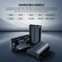 NEEWER 3 Pack 2400mAh LP-E6P/LP-E6NH Replacement Batteries For Canon 12 NEEWER 3 Pack 2400mAh LP-E6P/LP-E6NH Replacement Batteries For Canon -Photography Equipment 4 940a5f70 d7a9 4066 a1e9 db78844bdaa1