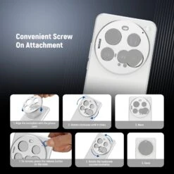 NEEWER PA111 Lens Backplate For Xiaomi 15 Ultra 24 NEEWER PA111 Lens Backplate For Xiaomi 15 Ultra -Photography Equipment 4 947379f8 4f45 42d1 9ce6 7678901793a5