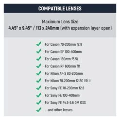 NEEWER PB011 Camera Lens Pouch Water Repellent 11 NEEWER PB011 Camera Lens Pouch Water Repellent -Photography Equipment 4 95fb67ac f26d 4a7d 901c e209c05e7e70