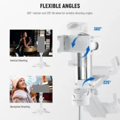 NEEWER P15 Foldable Selfie Stick Tripod With Bluetooth Remote Shutter -Photography Equipment 4 ac696c46 8ee2 41ba 80c2 b7751aa6c726