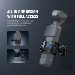NEEWER AC009 Action Camera Metal Cage For DJI Osmo Pocket 3 -Photography Equipment 4 b90fe1f2 b990 4b5a b361 81ce8f99c8ca