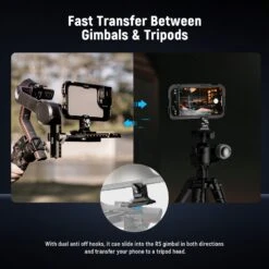 NEEWER PA063 Phone Tripod Mount For 2nd Gen 15 Pro/15 Pro Max S24 Ultra Cage 11 NEEWER PA063 Phone Tripod Mount For 2nd Gen 15 Pro/15 Pro Max S24 Ultra Cage -Photography Equipment 4 bb389cf4 6bfa 481f 9c97 1fb965ab35f3