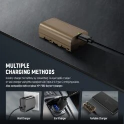 NEEWER NP-F550 3500mAh Replacement Battery 13 NEEWER NP-F550 3500mAh Replacement Battery -Photography Equipment 4 bb865f69 0d32 4e31 9ff6 00d2245c142f