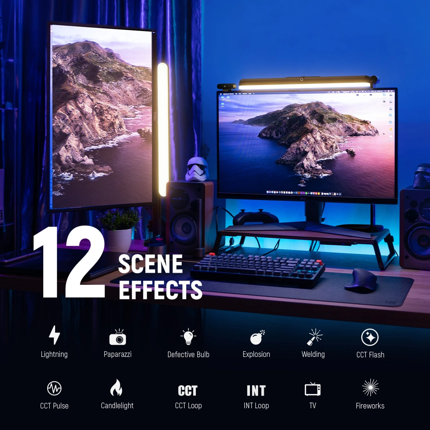 NEEWER TL40 LED Streaming Light Bar Light 4 NEEWER TL40 LED Streaming Light Bar Light - Image 4