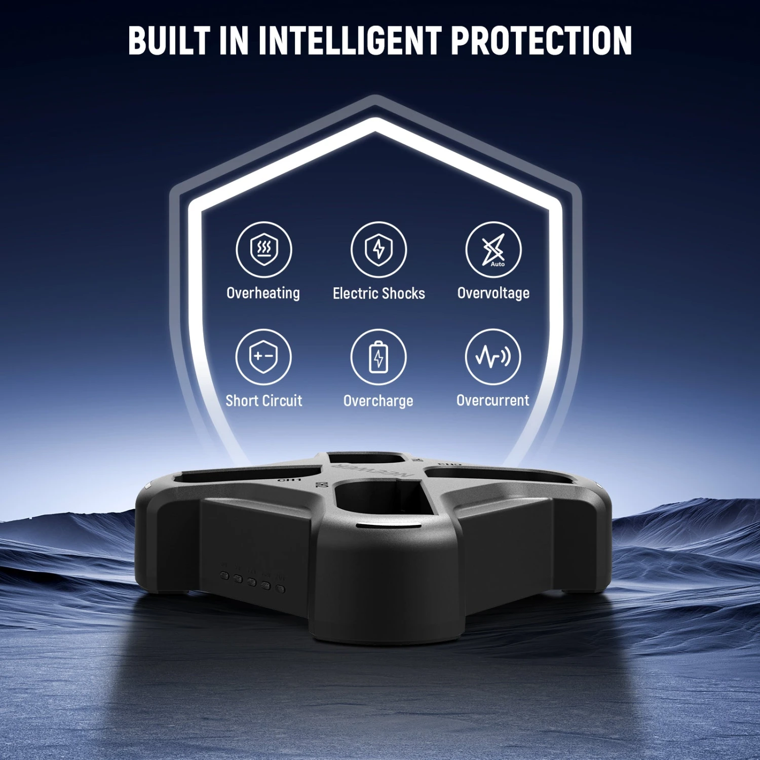 NEEWER NW-P4 LP-E6 Battery Charger With PD 45W Fast Charging 5 NEEWER NW-P4 LP-E6 Battery Charger With PD 45W Fast Charging - Image 5