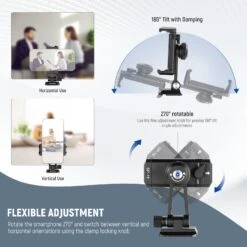 NEEWER SP-18 Phone Tripod Mount Adapter With Arca Type QR Base -Photography Equipment 4 d7d9820a b8ab 4962 ab2a 249a805a792d