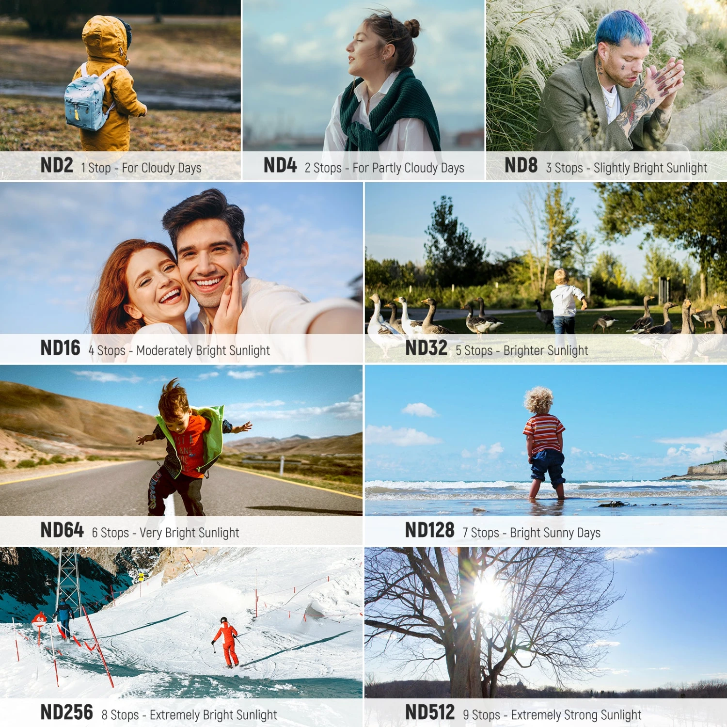 NEEWER FL-75 Variable ND2-ND32 & ND64-ND512 Filters Kit For DJI Osmo Pocket 3 4 NEEWER FL-75 Variable ND2-ND32 & ND64-ND512 Filters Kit For DJI Osmo Pocket 3 - Image 4