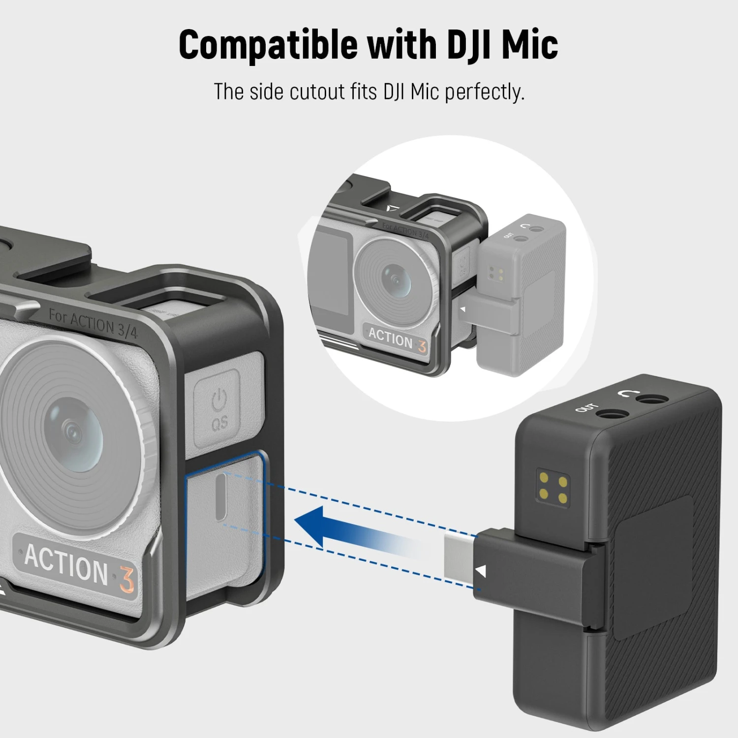 NEEWER AC004 Action 4 Action 3 Camera Cage 4 NEEWER AC004 Action 4 Action 3 Camera Cage - Image 4